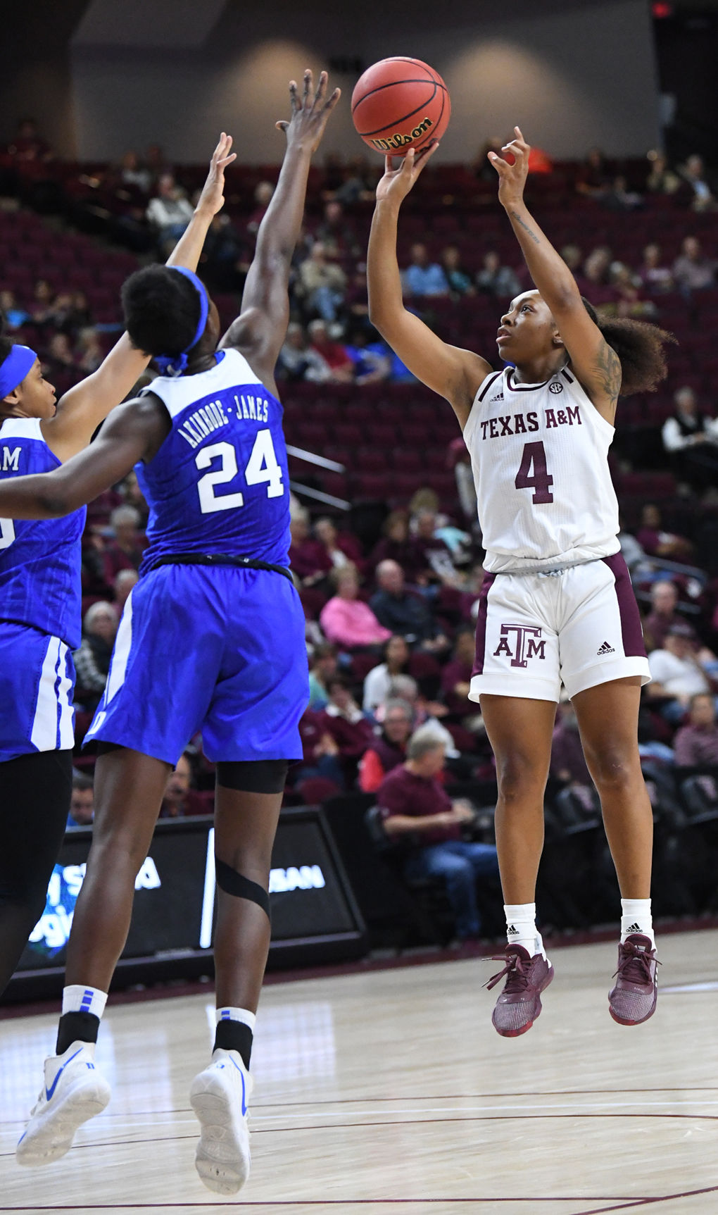 Texas A&M women beat Duke, 79-58